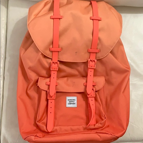 Herschel little america orange shop